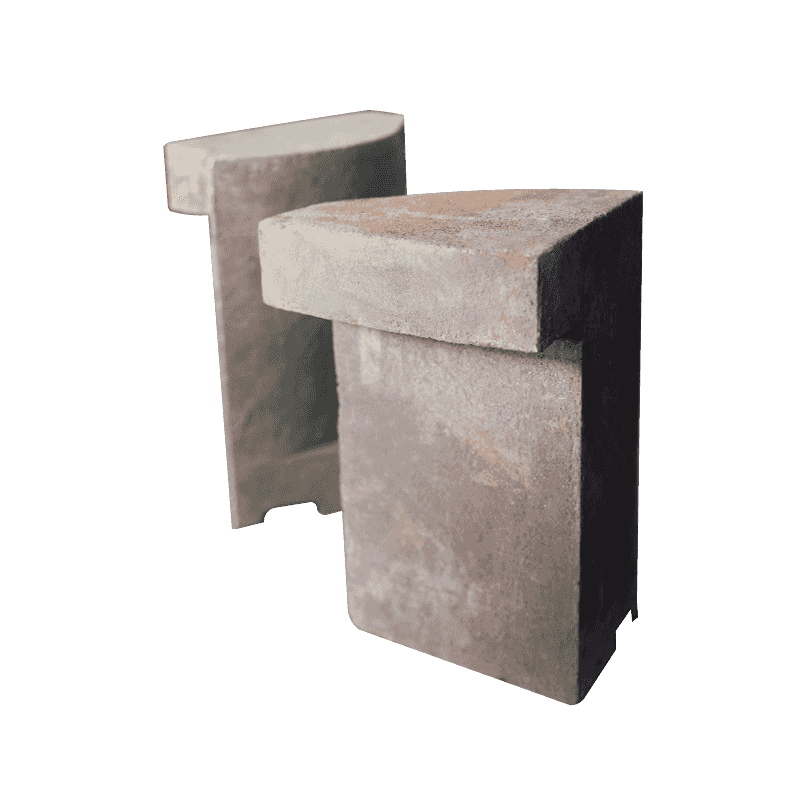 Kruszarka udarowa z pionowym wałem. Peryferyjna płyta ochronna o wysokiej zawartości chromu