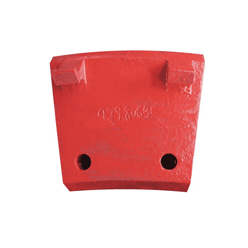 Osłona boczna ze stali wysokomanganowej kruszarki szczękowej